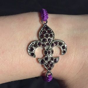Fleur de lis bracelet